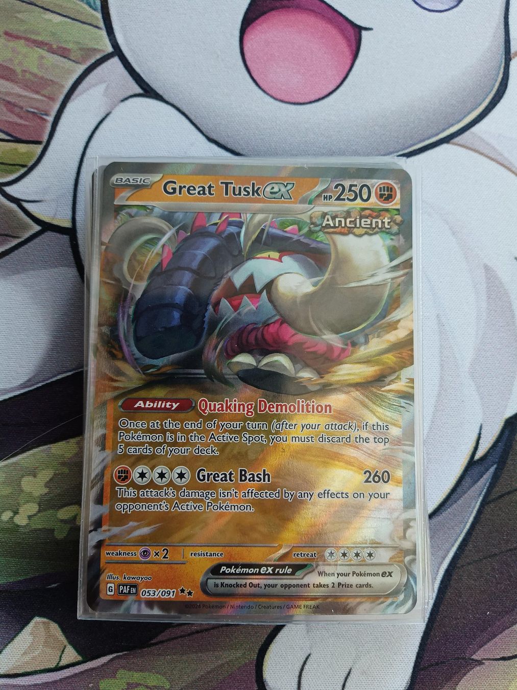 Pokémon Carte collezionabili: Great Tusk ex – Usato da Altstätten SG venduto da GGsGameshop