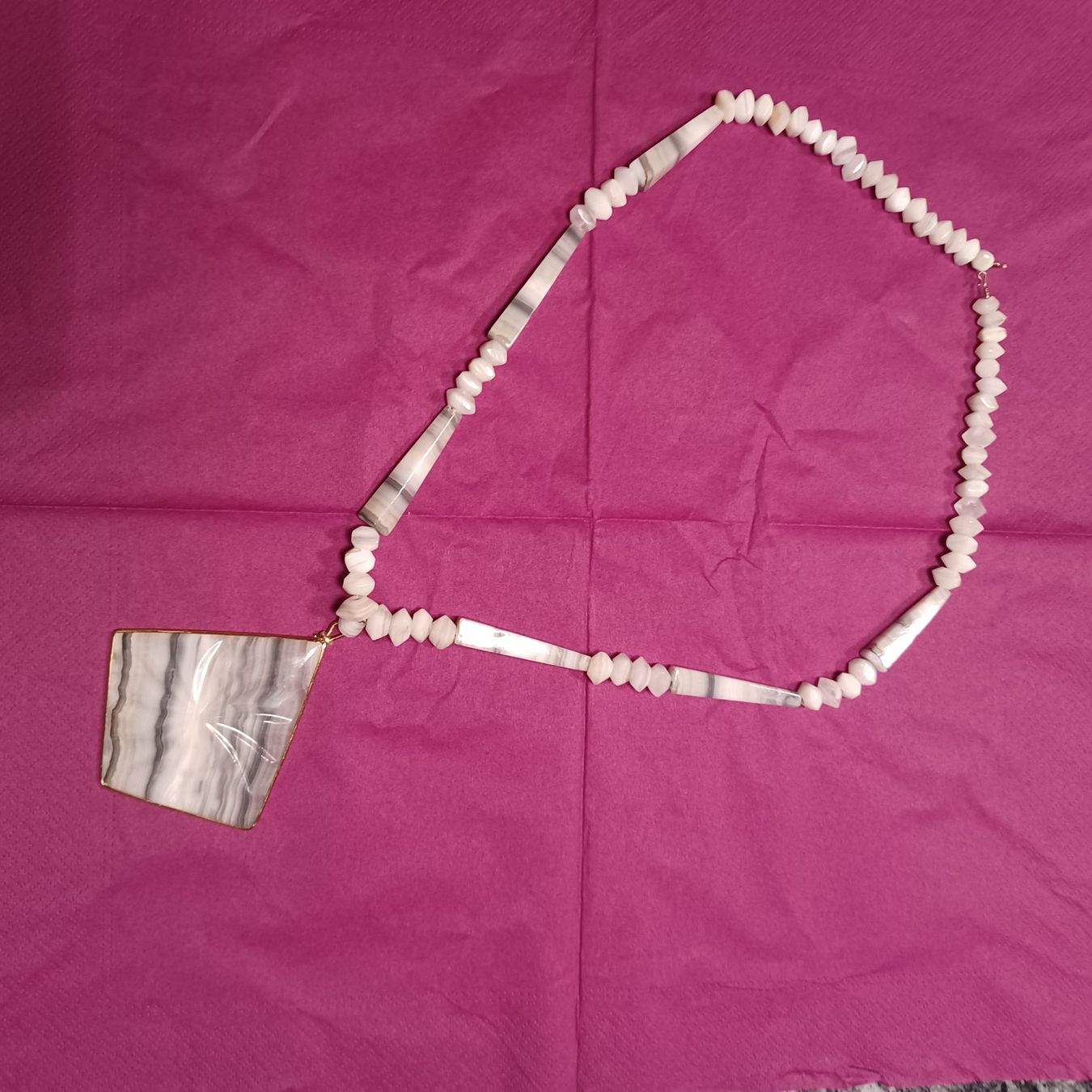 Catenine: Halskette aus echten Steinen – Usato da Abtwil SG venduto da luupsy