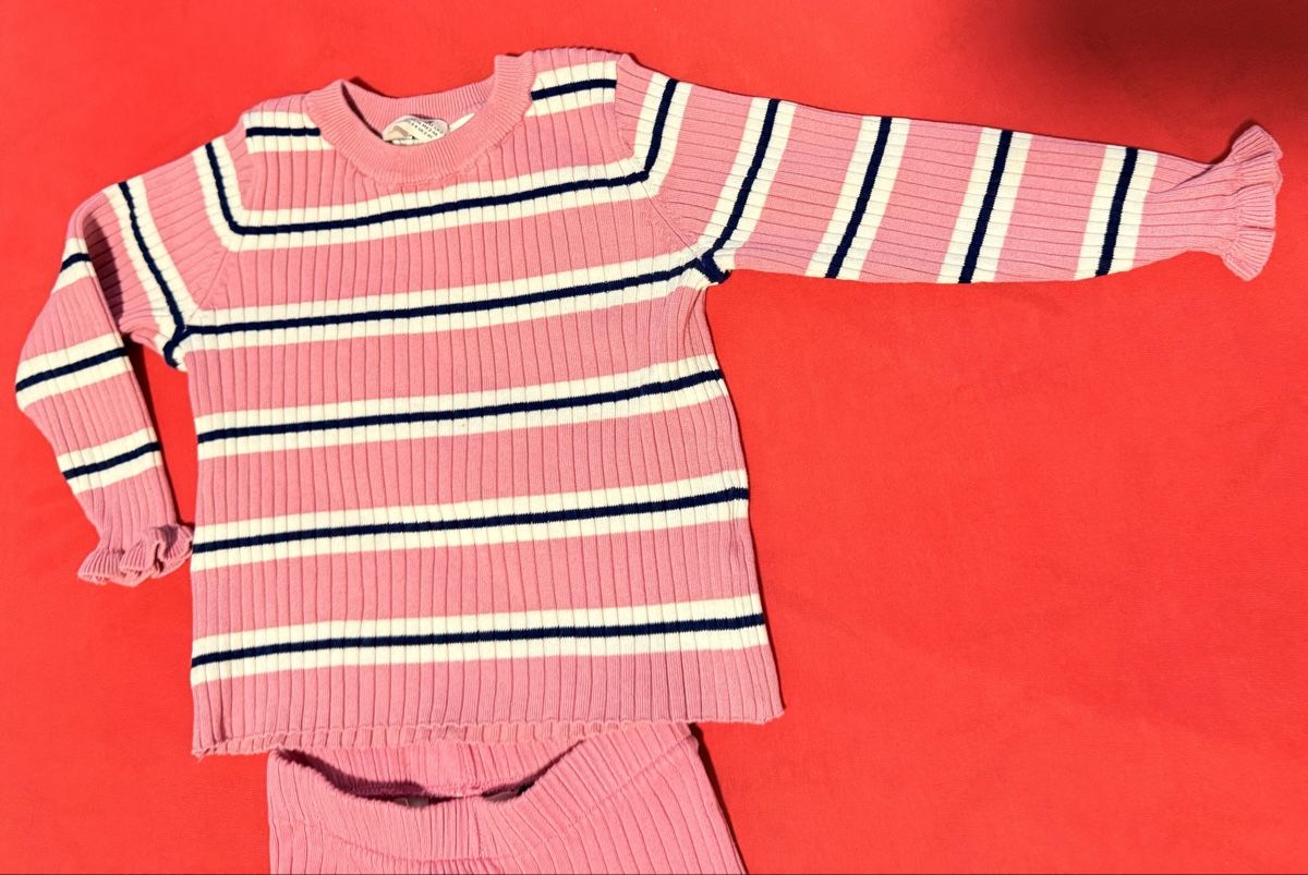 H&M Maglioni & Felpe: H&M Mädchen SET Strickpulli & Hose Gr. 98 / Rosa – Nuovo (secondo la descrizione) da Basel venduto da AninaAti 1
