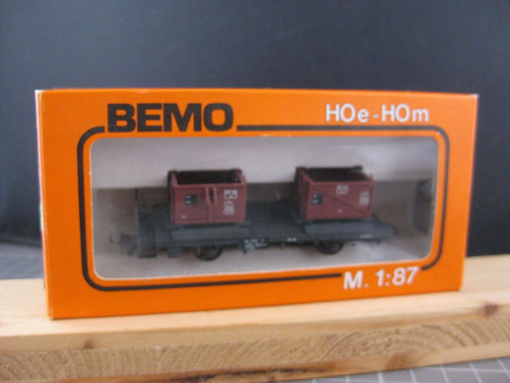Bemo Modelleisenbahnen: Bemo 2058 RhB Kk 7357, in OVP, . – Neu und originalverpackt aus Malters von Marosko 5