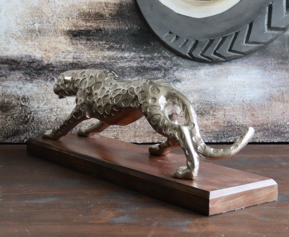 Statuette: Panther auf Mangosockel – Nuovo e nell'imballaggio originale da Menziken venduto da _Goldis_ 7
