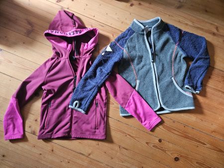 2 Mädchen Fasi, Fleece 128, Molo, peak performance