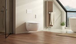Dusch-WC LaPreva P1, weiss alpin, neu