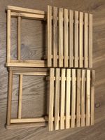 Ikea Björn Holzhocker, 2 Stk, guter Zustand, für Garten ☀️