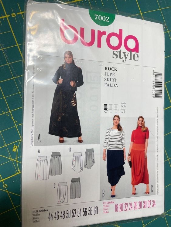 Burda Schnittmuster 2477 Clown Kostüm - Gr. 36-60 Für Karneval & Fasching