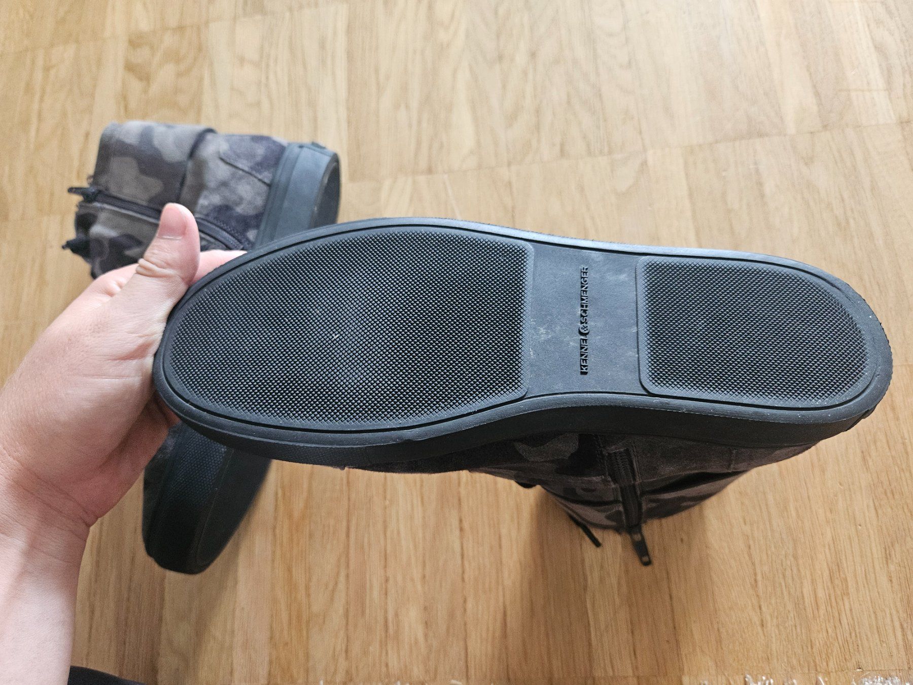 Kennel + Schmenger Damenschuhe: Kennel & Schmenger Boots Sneaker Camouflage – Gebraucht aus Luzern von schuhparadies159 5