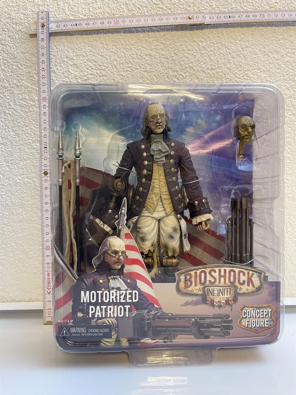 Statuette: ✨Bioshock Benjamin Franklin figure Neca – Nuovo e nell'imballaggio originale da Wahlen b. Laufen venduto da Ma-Works