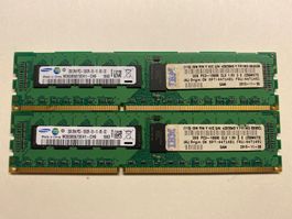 RAM DDR3 2 Module à2GB (2 Stück = 4GB)