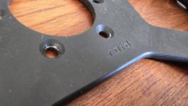 Raid leather steering wheel, made in Italy, KBA 70078, used