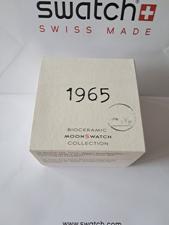 Swatch Orologi: Swatch x Omega Moonswatch 1965 – Nuovo e nell'imballaggio originale da Niederhasli venduto da zvb_fgn2 7