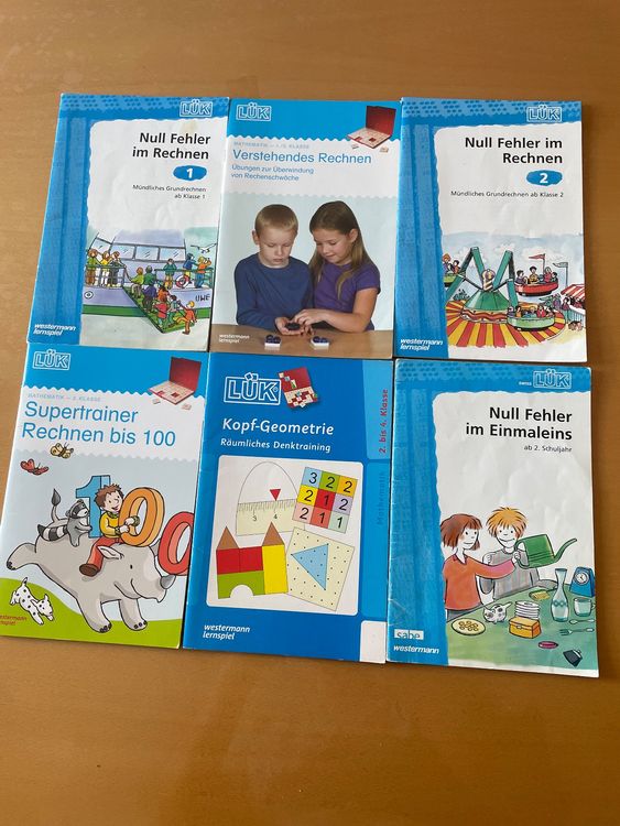 Hand2mind VersaTiles Mathe-Set Klasse 7 – Selbstprüfendes Übungssystem, 24 Arbeitsbücher