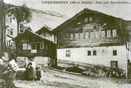 Visperterminen  VS  -  POST  und  Gemeindehaus