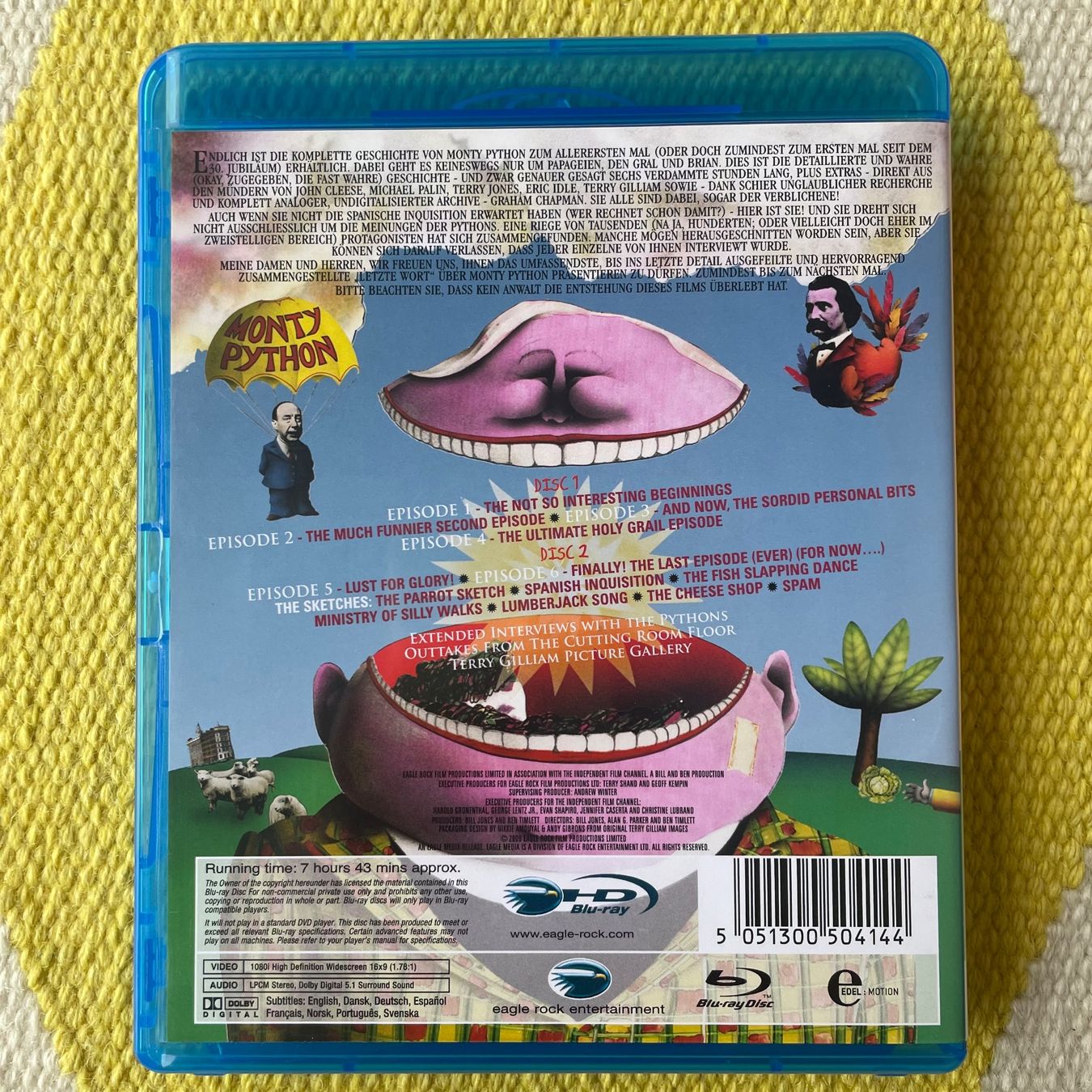 Alle DVDs: MONTY PYTON-2BLU RAY THE TRUTH – Gebraucht aus Rorschacherberg von CD-Roli 1