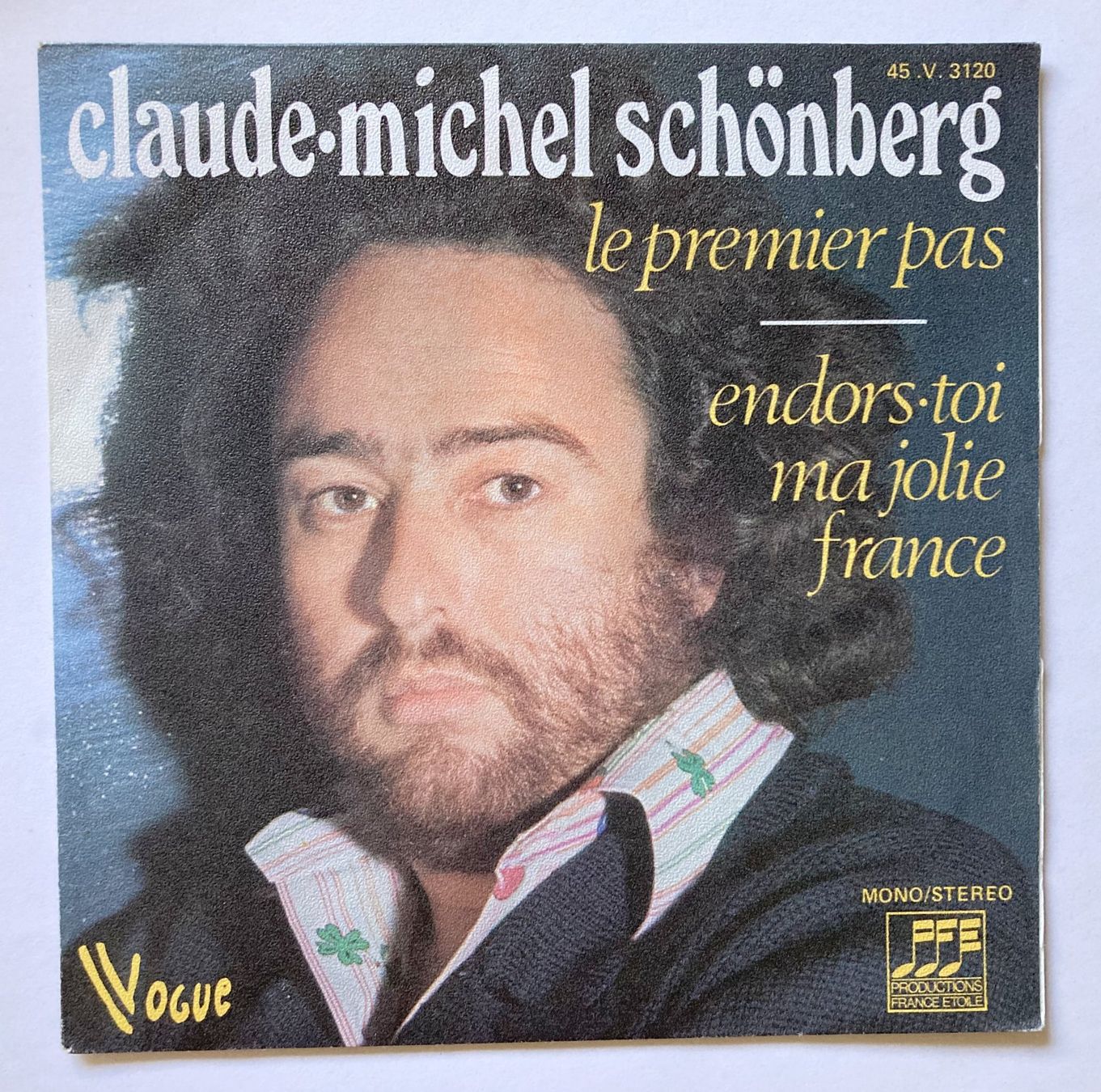 Vinyles: CLAUDE-MICHEL SCHONBERG - LE PREMIER PAS – D'occasion à Bottens par hotter-than-hell
