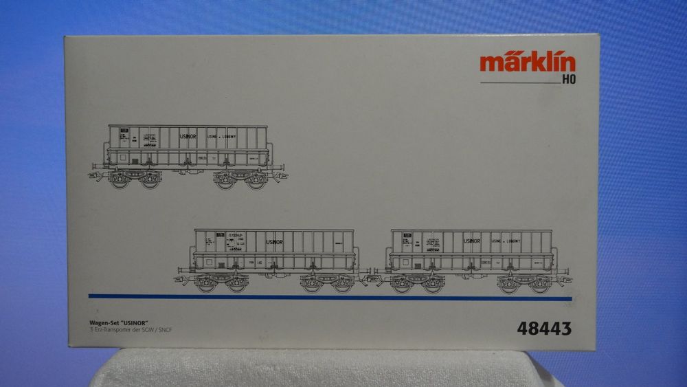 Märklin H0 - 48443 - Ertswagonset Usinor van de SNCF - Catawiki