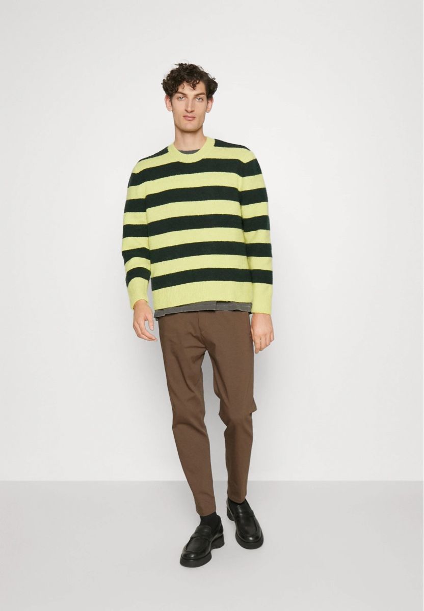 Maglioni & Felpe: WON HUNDRED RYDER STRIPE - STRICKPULLOVER Orginalpreis 275.- – Nuovo e nell'imballaggio originale da Zürich venduto da luxuryoutlet1