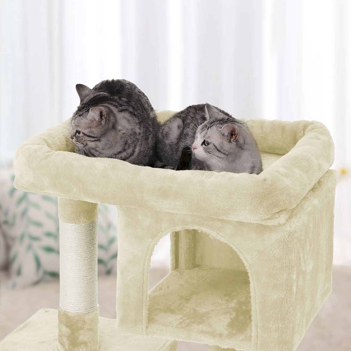 Katzenbaum - Kratzbaum: FEANDREA Kratzbaum 84 cm beige – Neu und originalverpackt aus Bottighofen von zaap 6