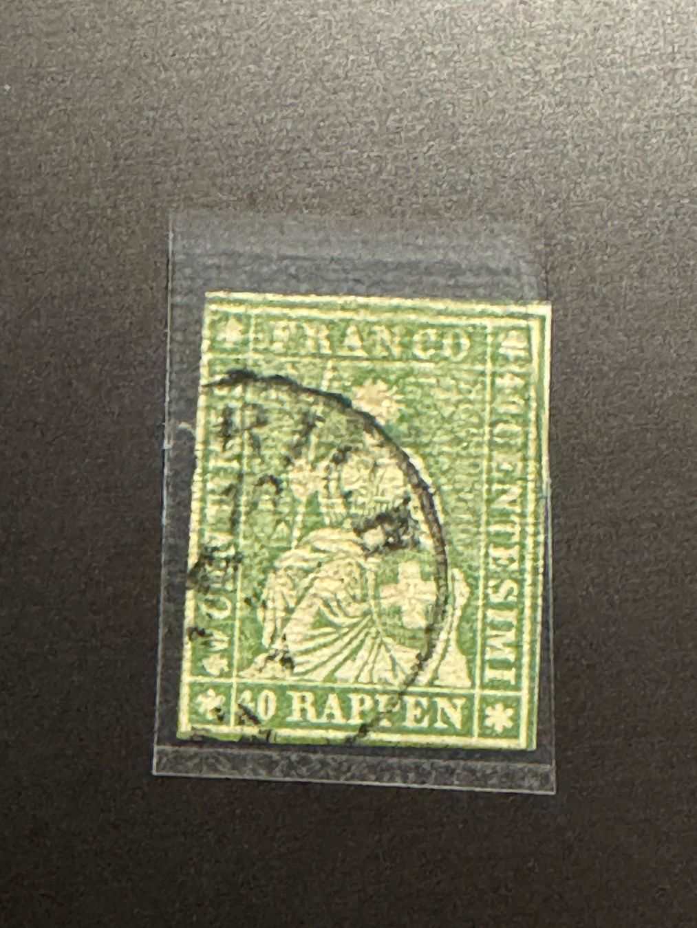Tutti i francobolli: Toller Steubel – Usato da Uster venduto da Briefmarken