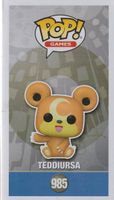 FUNKO POP! POKEMON 985 TEDDIURSA  new