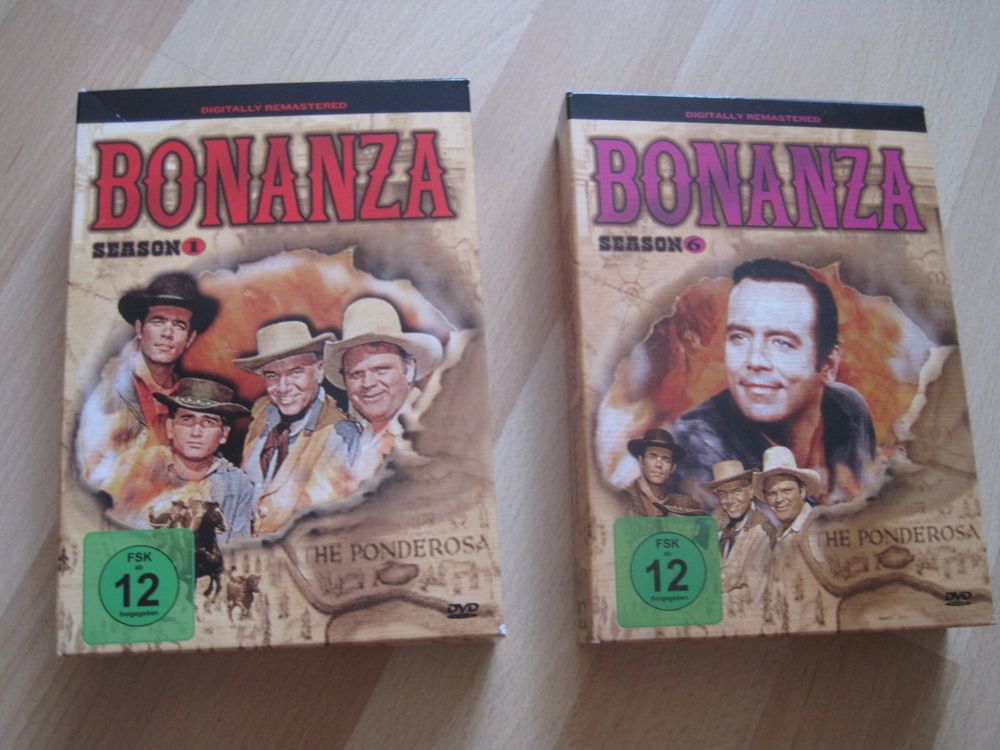 Bonanza DVD Boxen 1 & 6 TV Kult von Pierrot Le Fou Comprare su Ricardo