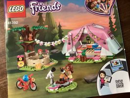 LEGO Friends 41392 Natur-Camping-Zelt mit Whirlpool