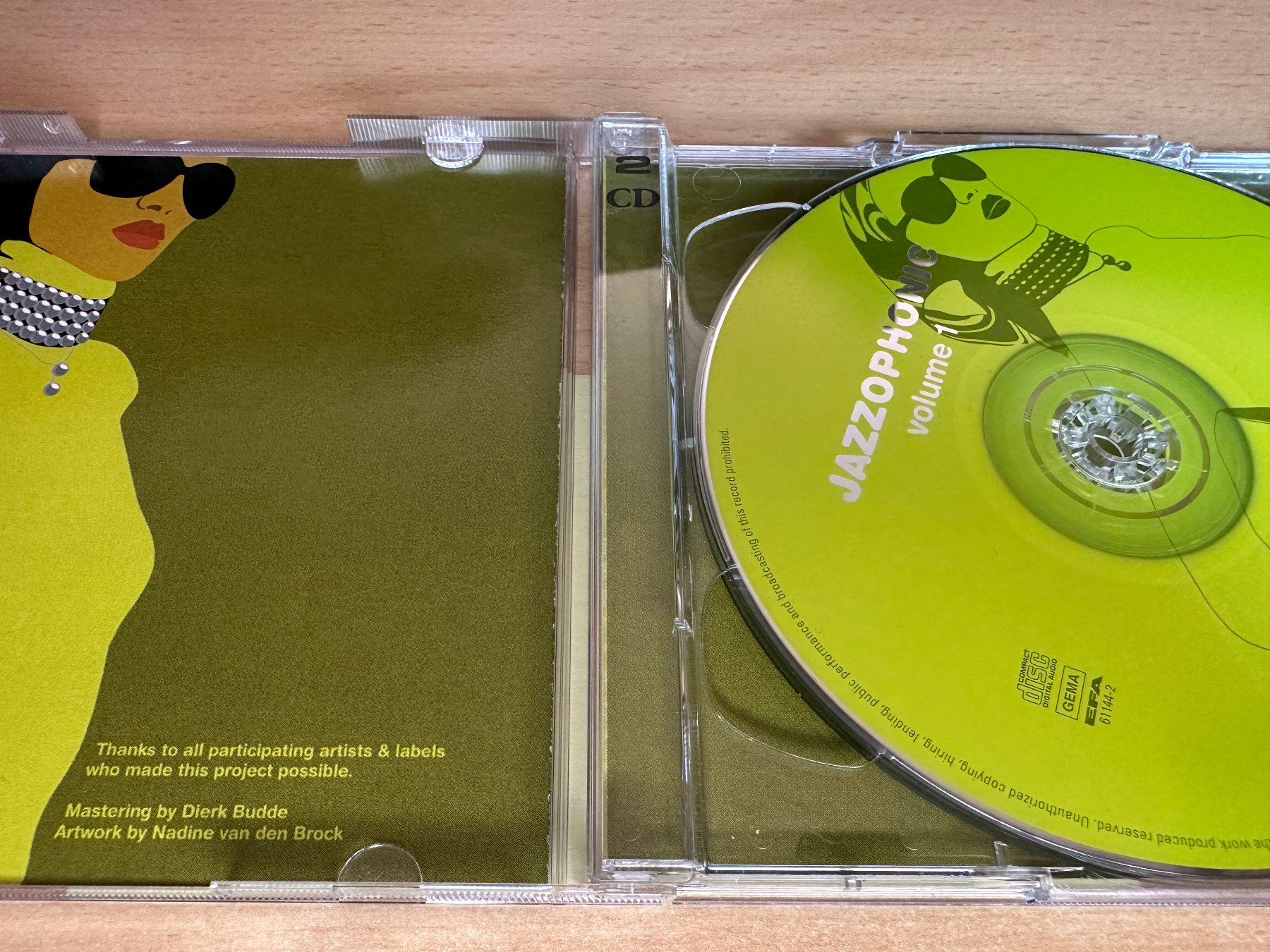 CD: Various – Jazzophonic Volume 1 - 2 CD – Usato da Rikon im Tösstal venduto da Alpenmutz 2