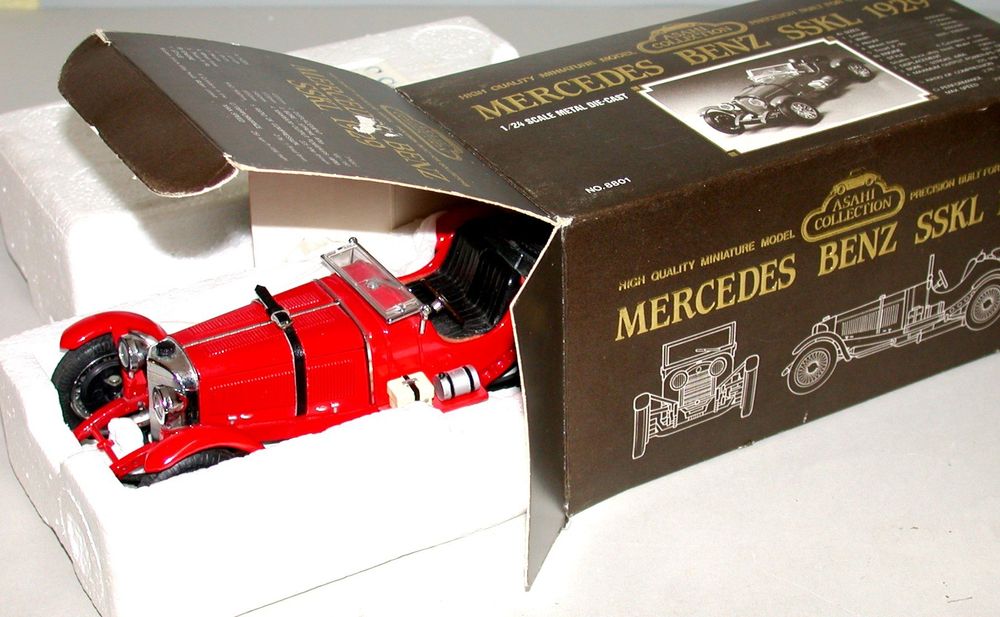 MERCEDES BENZ SSKL 1929 ASAHI COLLECTION 1/24