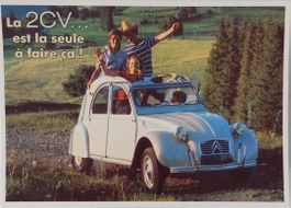 Citroën 2CV - Elle est la seule à faire ça !