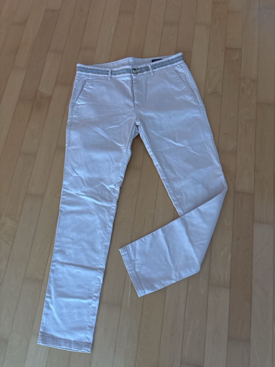 Pantaloni: Thomas Scott Chinos Beige, Grösse 32/32 – Nuovo (secondo la descrizione) da Embrach venduto da Dmoney