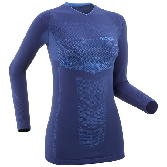 Gomati Ensemble Thermique Femme Seamless – Sous-Vêtements Chauds Ski & Sport – Respirant & Confortable – Shirt + Pantalon Long