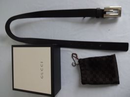 Orig. " GUCCI " Echtleder Gürtel