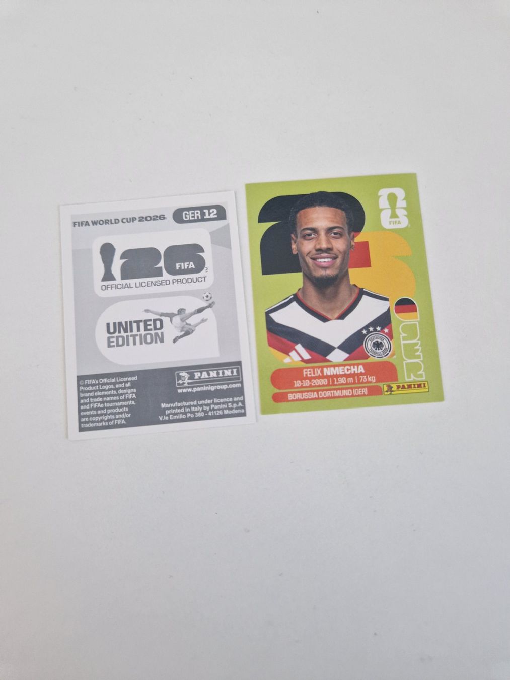 Panini Cartes à collectionner: Panini Sticker GER12 – Neuf (Voir description) à Stüsslingen par white_angel86