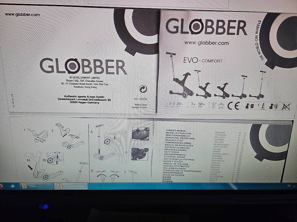 Globber Kickboard: Globber evo confort 5in 1 – Gebraucht aus Winterthur von acquaro 3