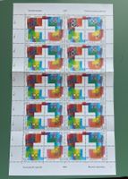 Briefmarkenbogen 700 Jahre Eidgenossenschaft 1991 10er