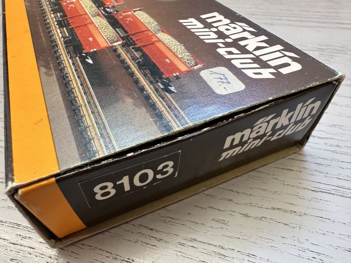 Märklin Modelleisenbahnen: Märklim 8103 DB Baustellenzug – Gebraucht aus Lupsingen von New-Haven 3