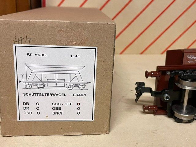 Modellini di ferrovie: Weiacher Kieswagen PZ-Model Spur 0 – Usato da Rudolfstetten venduto da Rrst1968 3