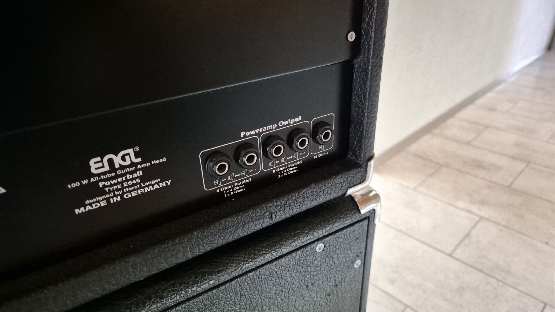 Engl Amplificatori: ENGL Powerball Type E645 Gitarrenverstärker Top mit Box – Usato da Muri AG venduto da Guitarfreak22 4