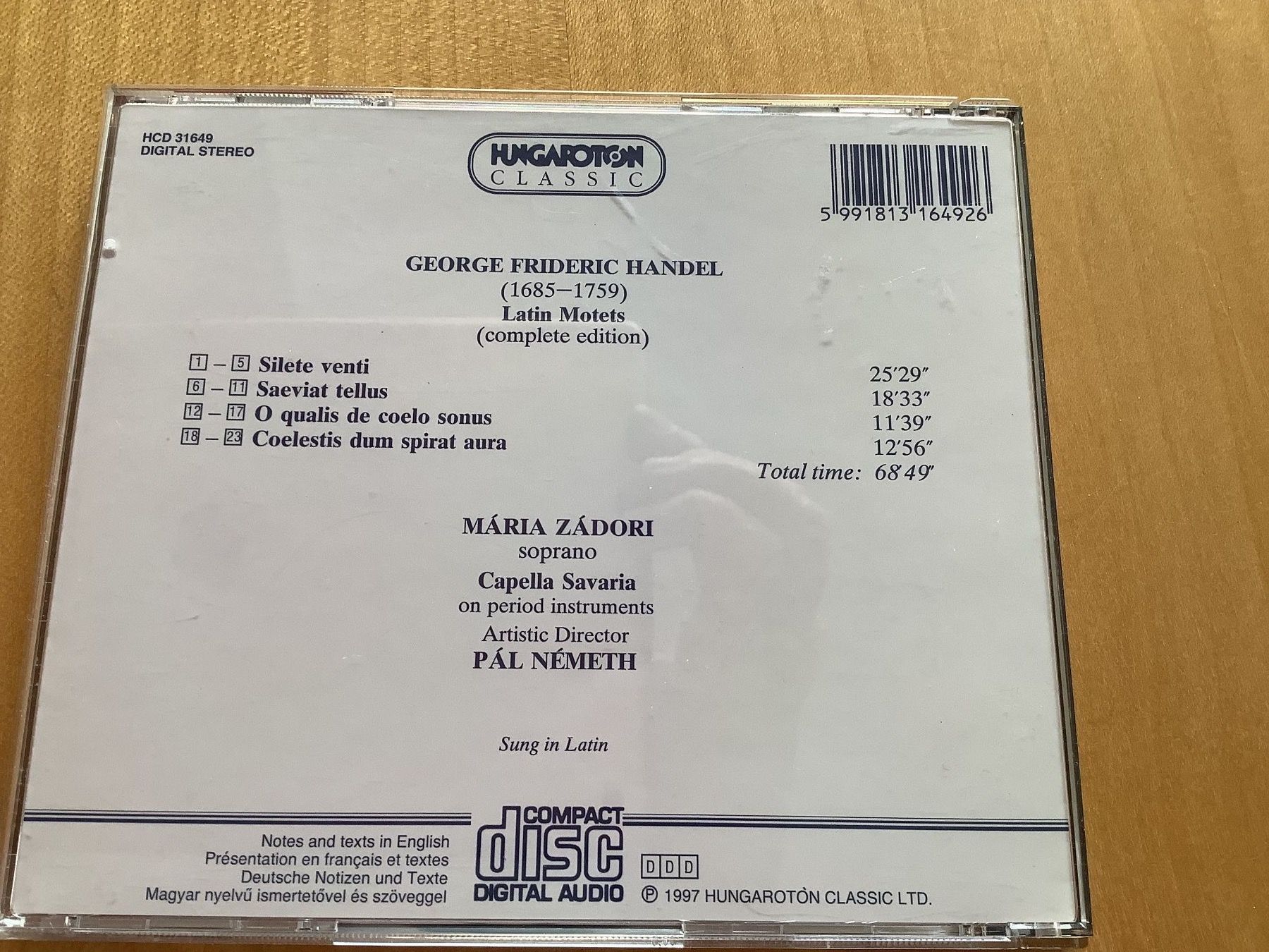 CD: Bellini Norma Sutherland Pavarotti Caballe‘ – Usato da Zürich venduto da airyfairy 1