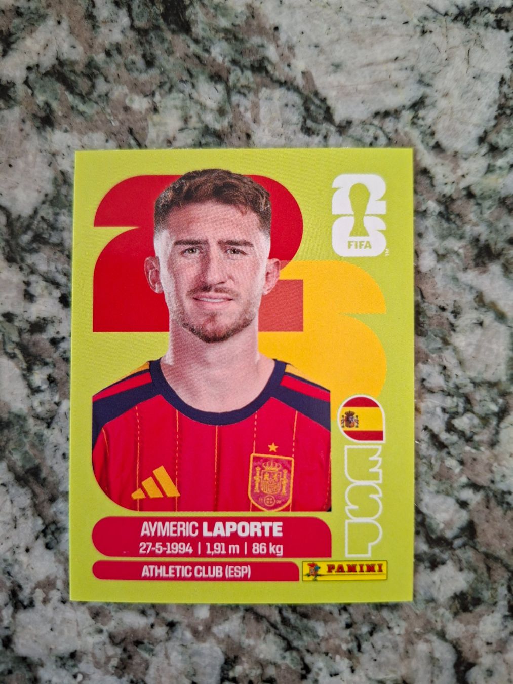 Panini Sammelbilder & Trading cards: Panini WM 2026 ESP 4 Aymeric Laporte – Neu (gemäss Beschreibung) aus Balterswil von Steineparadies