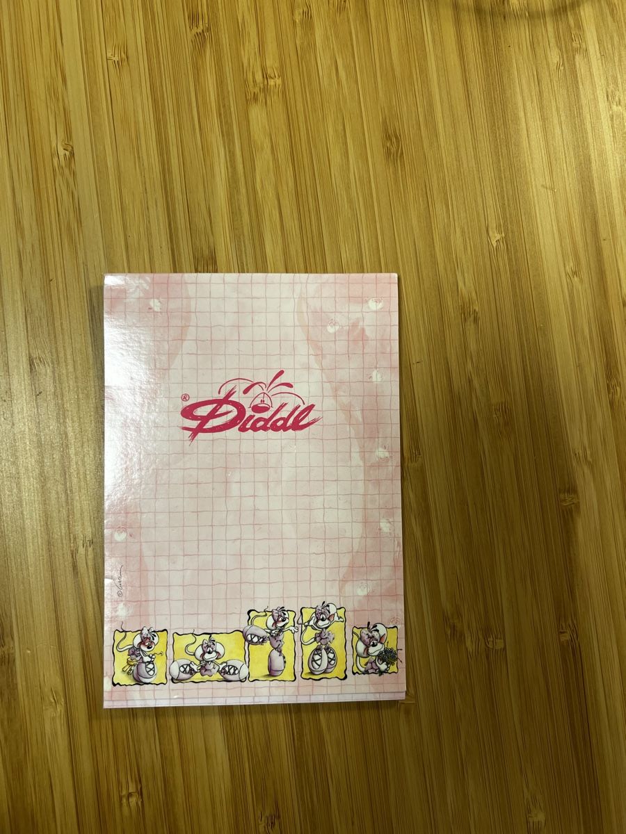 Blocs de correspondance: A6 Diddle Schreibblock – D'occasion à Läufelfingen par stephiesheena