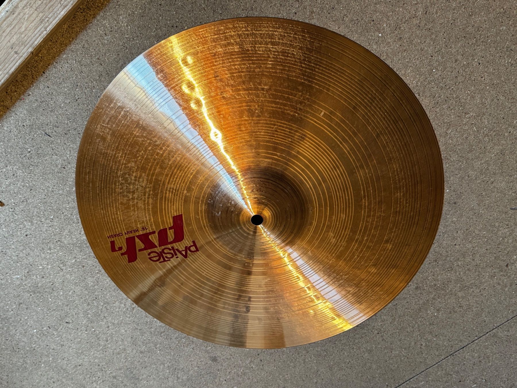 Meinl Musikinstrumente: Paiste PST7 16” Heavy Crash – Gebraucht aus Zürich von colorblindrummer
