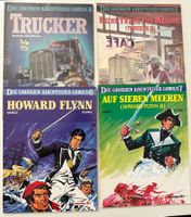 DIE GROSSEN ABENTEUER COMICS BAND 4-7, 1.Auflagen, Softcover