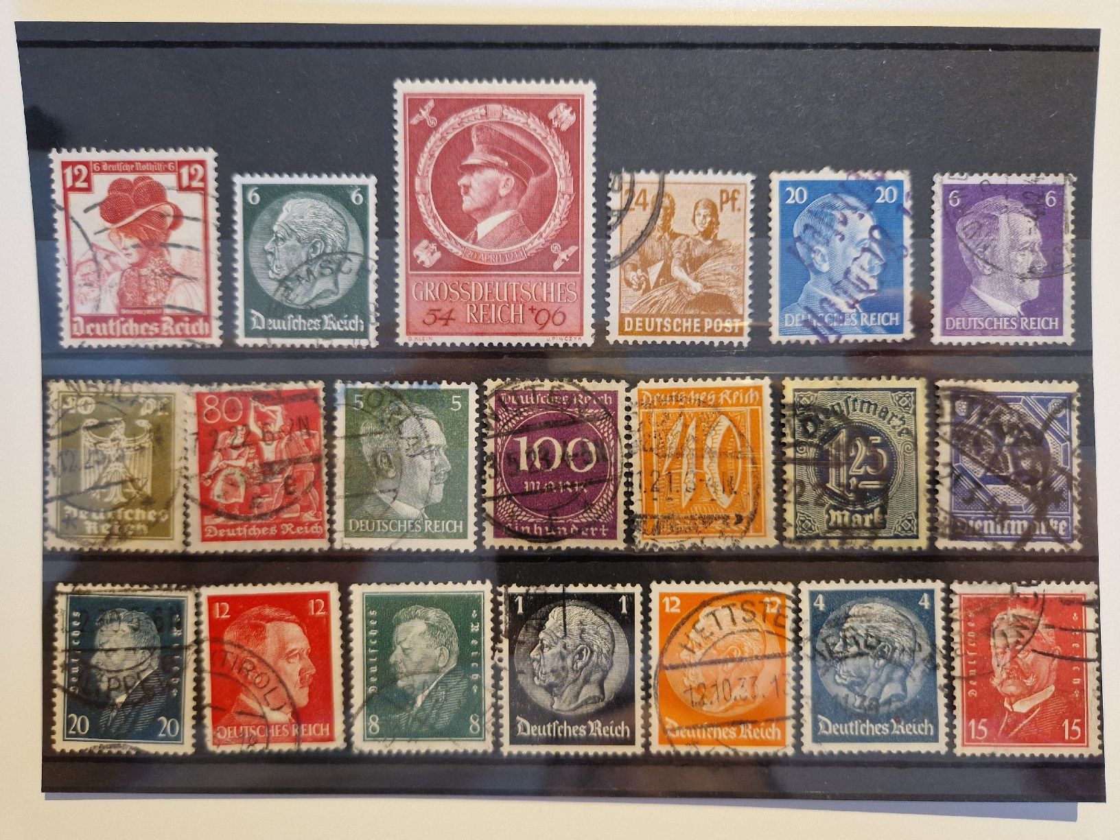 Tutti i francobolli: Deutsches Reich Briefmarken – Usato da St. Gallen venduto da Enrico_SG
