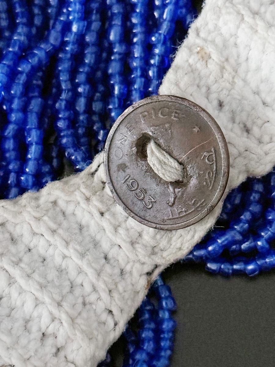 Catenine: Antike Konyak Naga Glasperlenkette – Usato da Luzern venduto da downtonabbey 2
