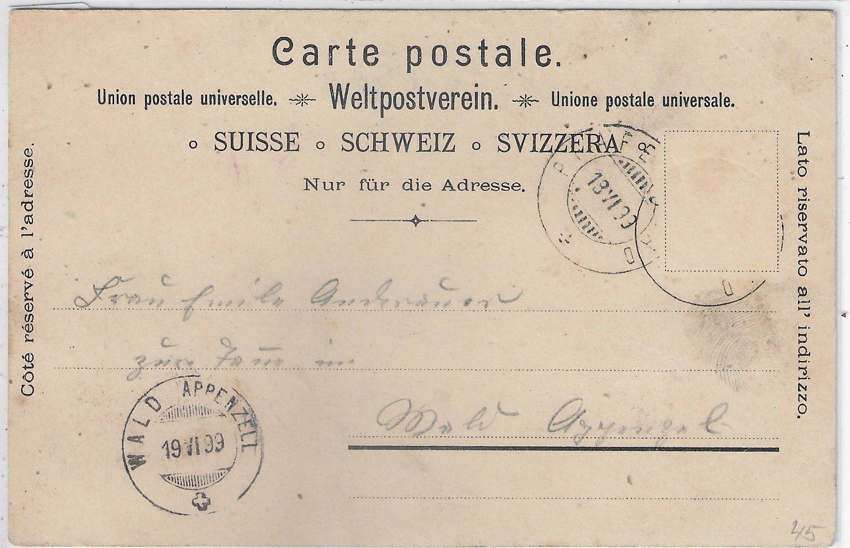 Cartoline postali: Bad Ragaz - Tamina-Schlucht - Litho 1899 – Usato da Ettingen venduto da Kartenplanet 1