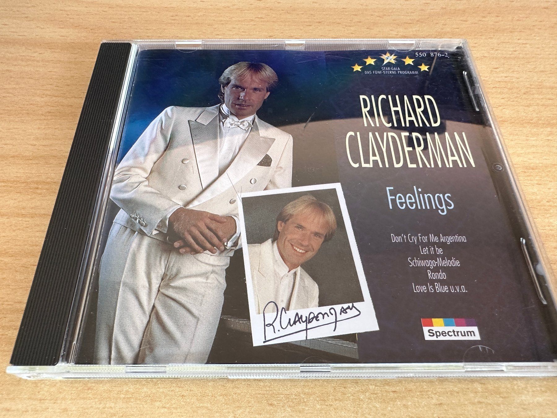 CD: Richard Clayderman – Feelings – Usato da Rikon im Tösstal venduto da Alpenmutz