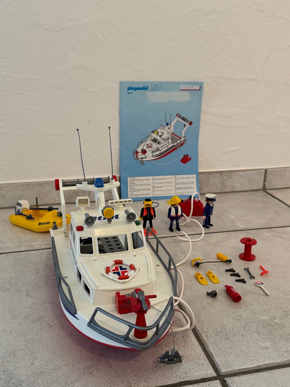 Playmobil Giocattoli: Playmobil; Rescue Rettungsboot - 3941 – Usato da Wettswil venduto da fab_72jv