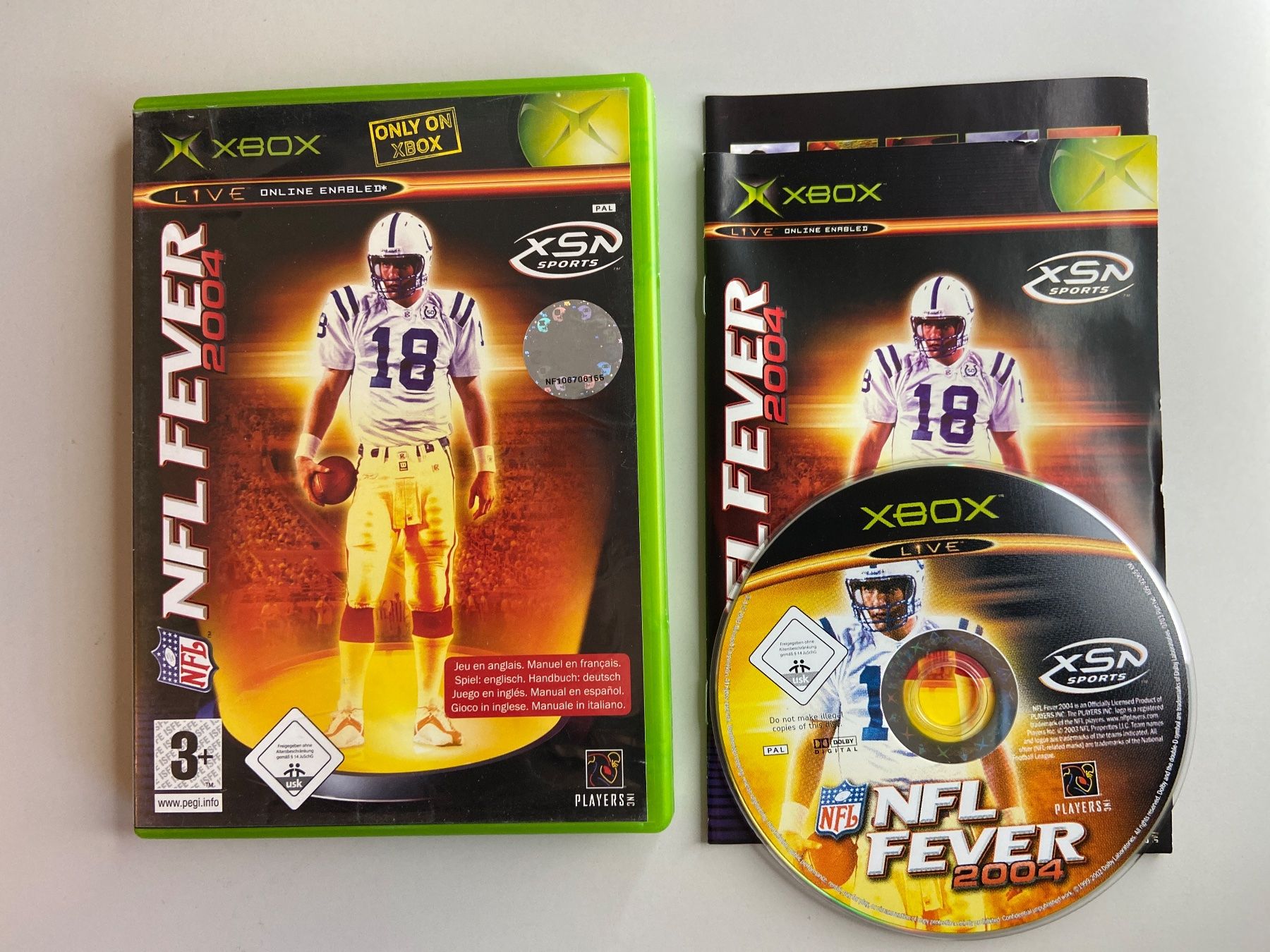 Microsoft Giochi: NFL Fever 2004 - Xbox – Usato da St.gallen venduto da taduz