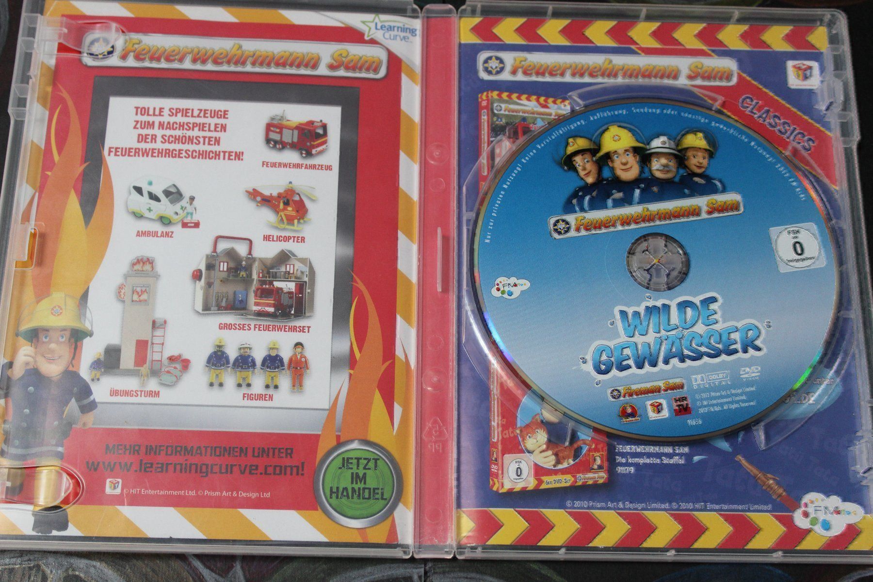 Tutti i DVDs: FEUERWEHRMANN SAM - WILDE GEWÄSSER DVD!! – Usato da Tübach venduto da JamesStone 3