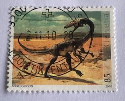 Nr.1359 mit Stempel 2010 Raubdinosaurier Sondermarken 